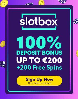 Slotbox Casino 100% Up To $200 + 100 Free Spins