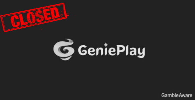 genieplay casino logo closed
