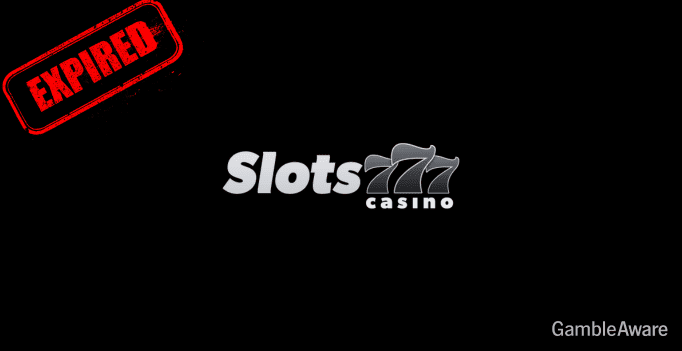 Slots777 Casino Logo Expired