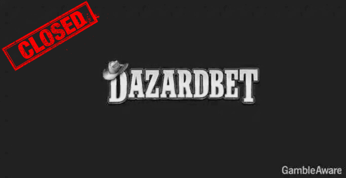 dazardbet casino logo closed