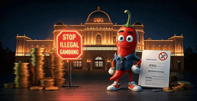 illegal gambling