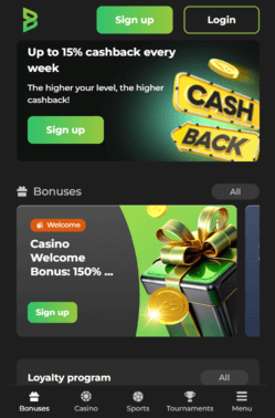 betunlim casino screenshot 3