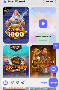 MrWest Casino Screenshot 1