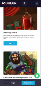 Fontan Casino Screenshot 3