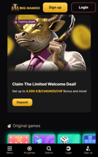 bigmamoo casino screenshot 2