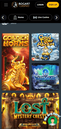 Bogart Casino Screen 3