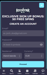 Screenshot Rockstar Win Casino 1