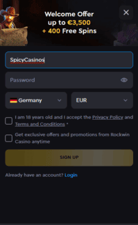 Screenshot Rockwin Casino 2