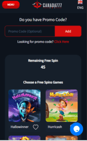 canada777 casino screenshot 3