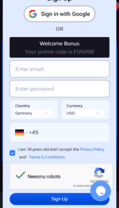 Europa777 Casino Screenshot