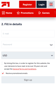 F1 Casino Screenshot