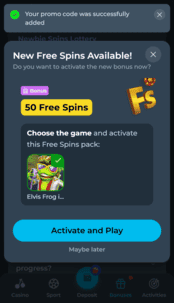 Gigaspinz Casino Screenshot 3