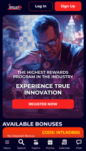 IntellectBet Casino Screenshot 1