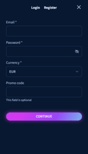 LunarSpins Casino Screenshot 1