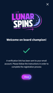 LunarSpins Casino Screenshot 2