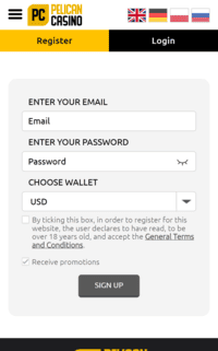 pelican casino screenshot 1
