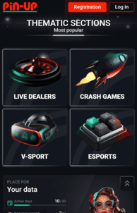 Pin-Up Casino Screenshot 3