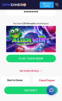 spin dinero casino screenshot 2