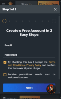 Screenshot Cluckus casino