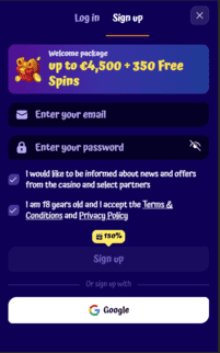 Screenshot SpinGranny Casino 1