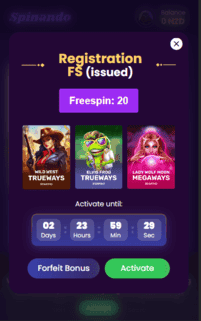 Spinando Casino: 20 Free Spins No Deposit Bonus – Exclusive Offer