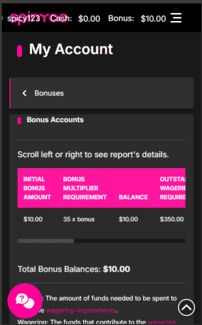 Screenshot Spinyoo Casino 2