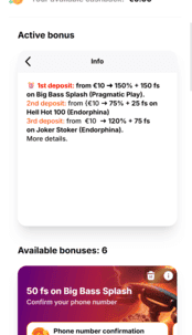 Hit'n'Spin Casino Screenshot 5