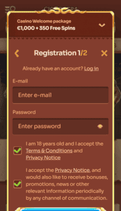 Cleobetra Casino Screenshot 3