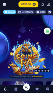 Galactic Wins Casino Screenshot 3