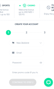 Granawin Casino Screenshot 1