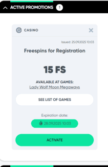 Granawin Casino Screenshot 3