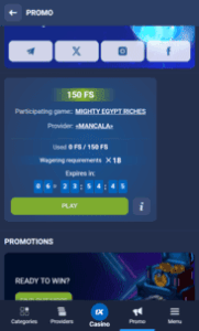 1xcasino screenshot ndb