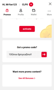 Appuesta Casino Screen 2