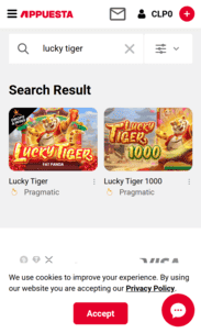 Appuesta Casino Screen 3