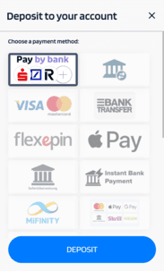 Jaabet Casino Screen 3