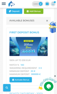 Wolfy Casino Screenshot wb