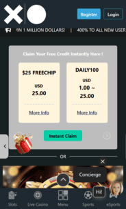 XO Casino NDB Screenshot