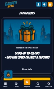 casperbets_casino_wb_screenshot CasperBets Casino WB Screenshot