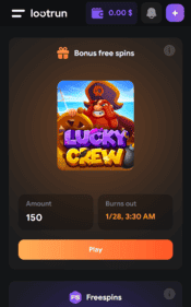 lootrun casino screenshot 2