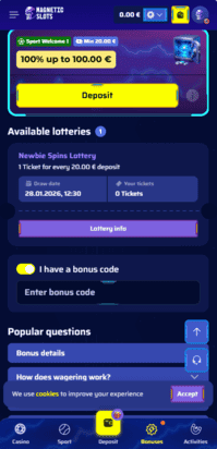 magneticslots-bonus-code