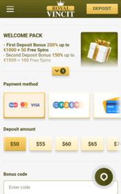 royal vincit casino screenshot 4