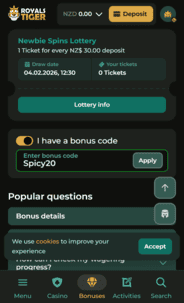 royals_tiger_casino_promo_code_screenshot Royalstiger Casino promo code Screenshot