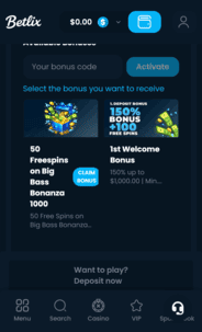 Betlix Casino ndb Screenshot