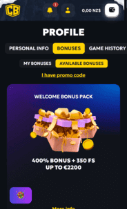 CasaBet Casino WB Screenshot