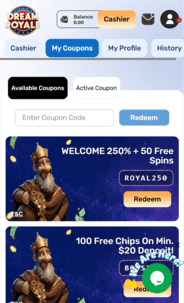 dream_royale_casino_wb_screen Dream royale Casino WB Screenshot