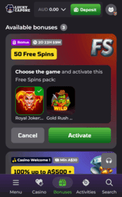 luckycapone_casino_screenshot_2 luckycapone casino screenshot 2