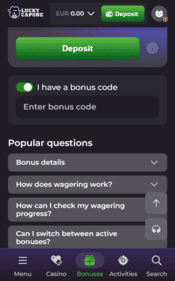 luckycapone_casino_screenshot_3 luckycapone casino screenshot 3