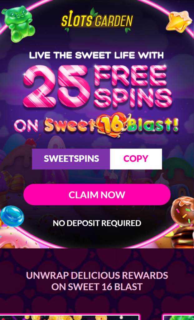 slotsgarden_casino_landing_screenshot