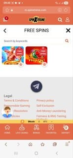 spinxtreme_casino_ndb_games_screenshot SpinXtreme Casino NDB Screenshot