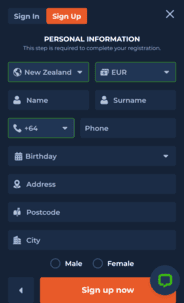 Velwins Casino Profile Screenshot
